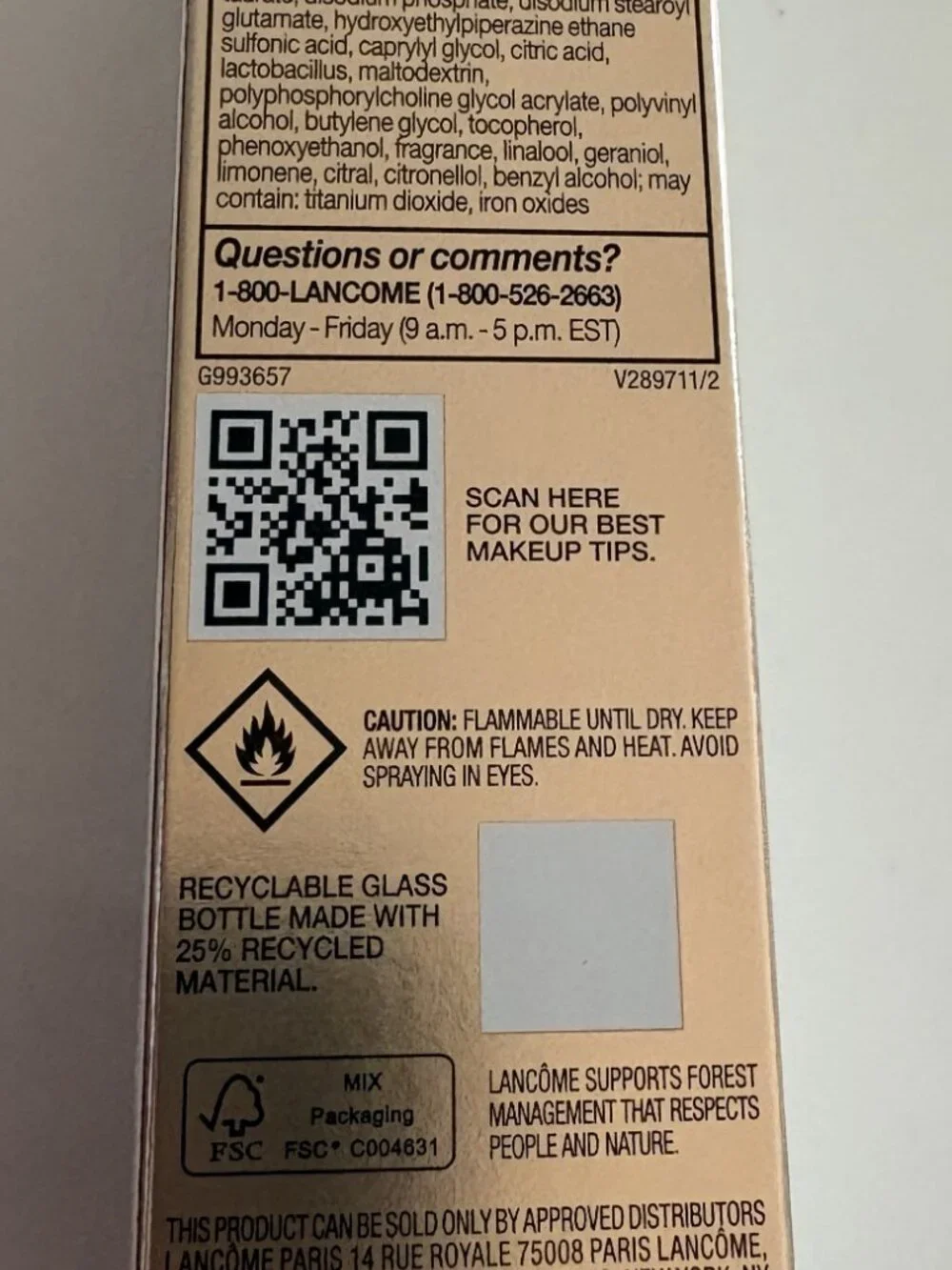 Teint Idole Ultra Wear Care & Glow Foundation/Sunscreen 310N